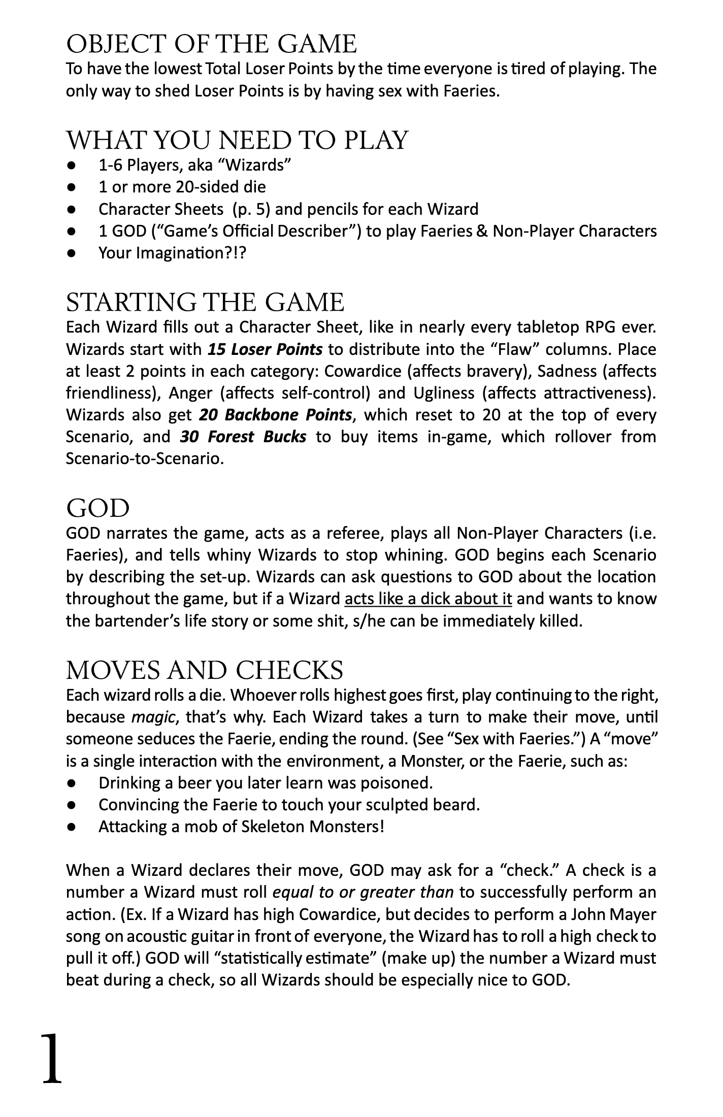Wizards of Cockblock Forest Bundle by Geoffrey Golden