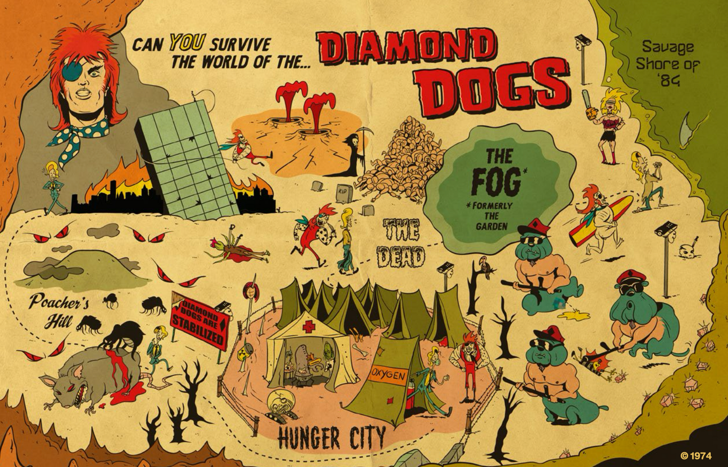 The Official Handbook of the Bowieverse by Alex Firer & Kenny Keil